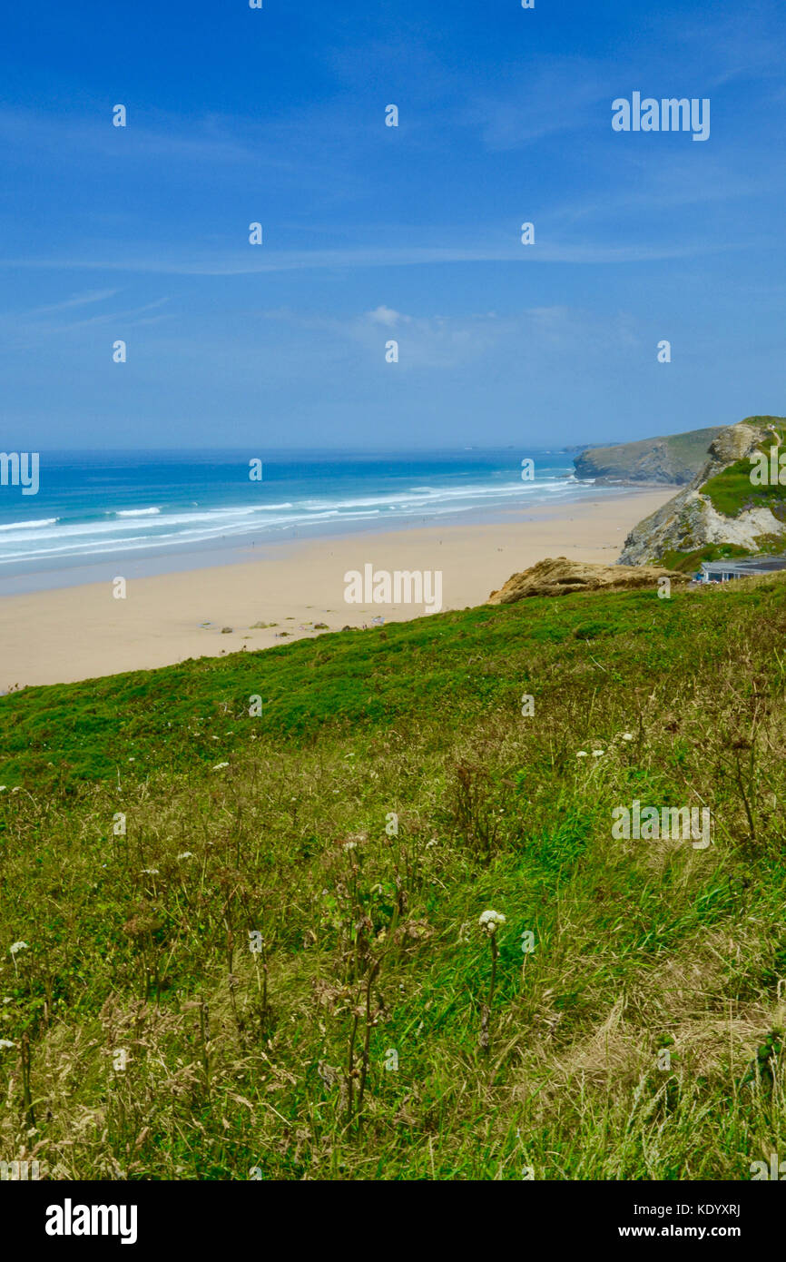 Watergate Bay, Newquay, Cornwall Stock Photo Alamy