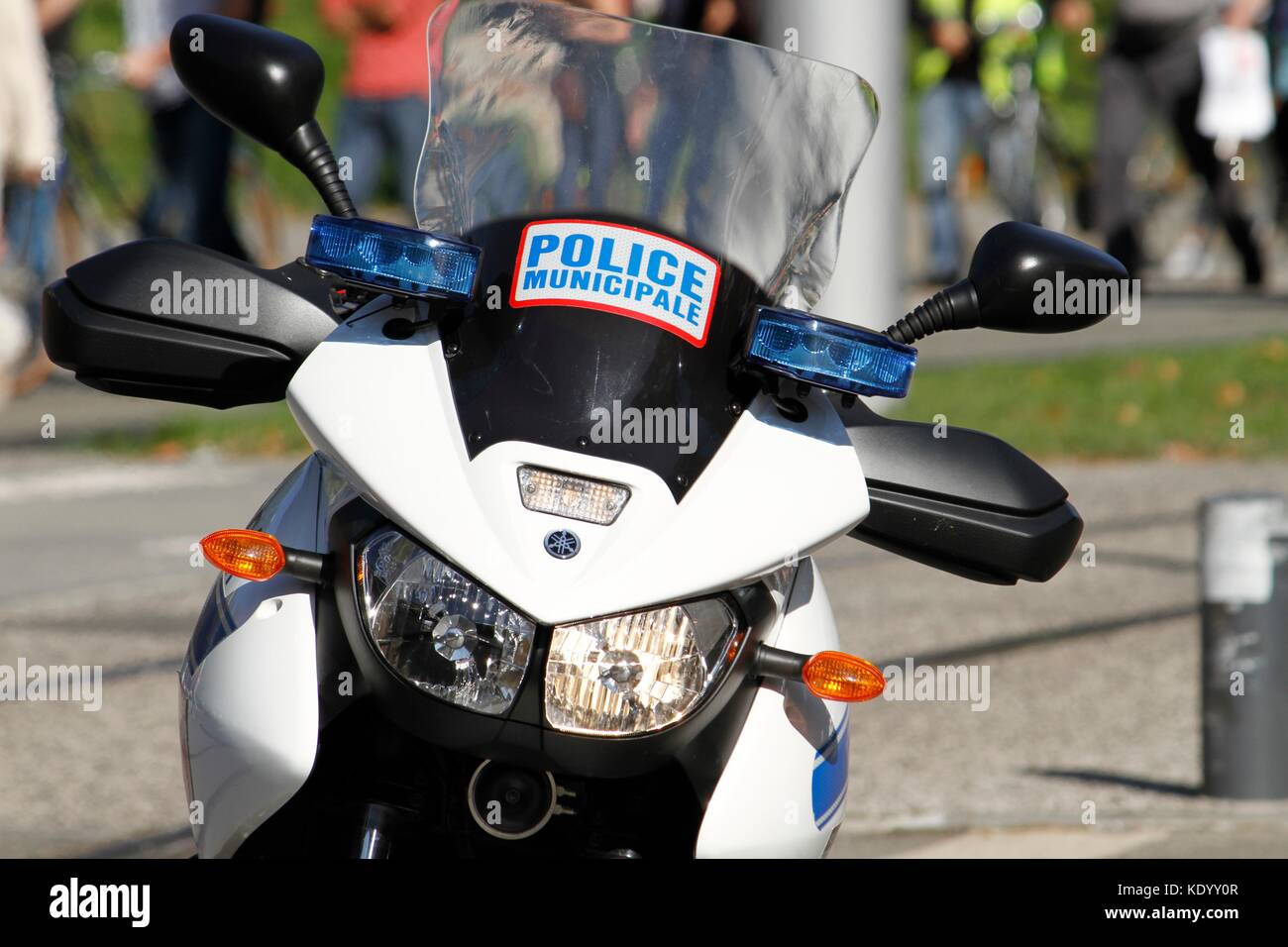 French police motorbike hi-res stock photography and images - Alamy