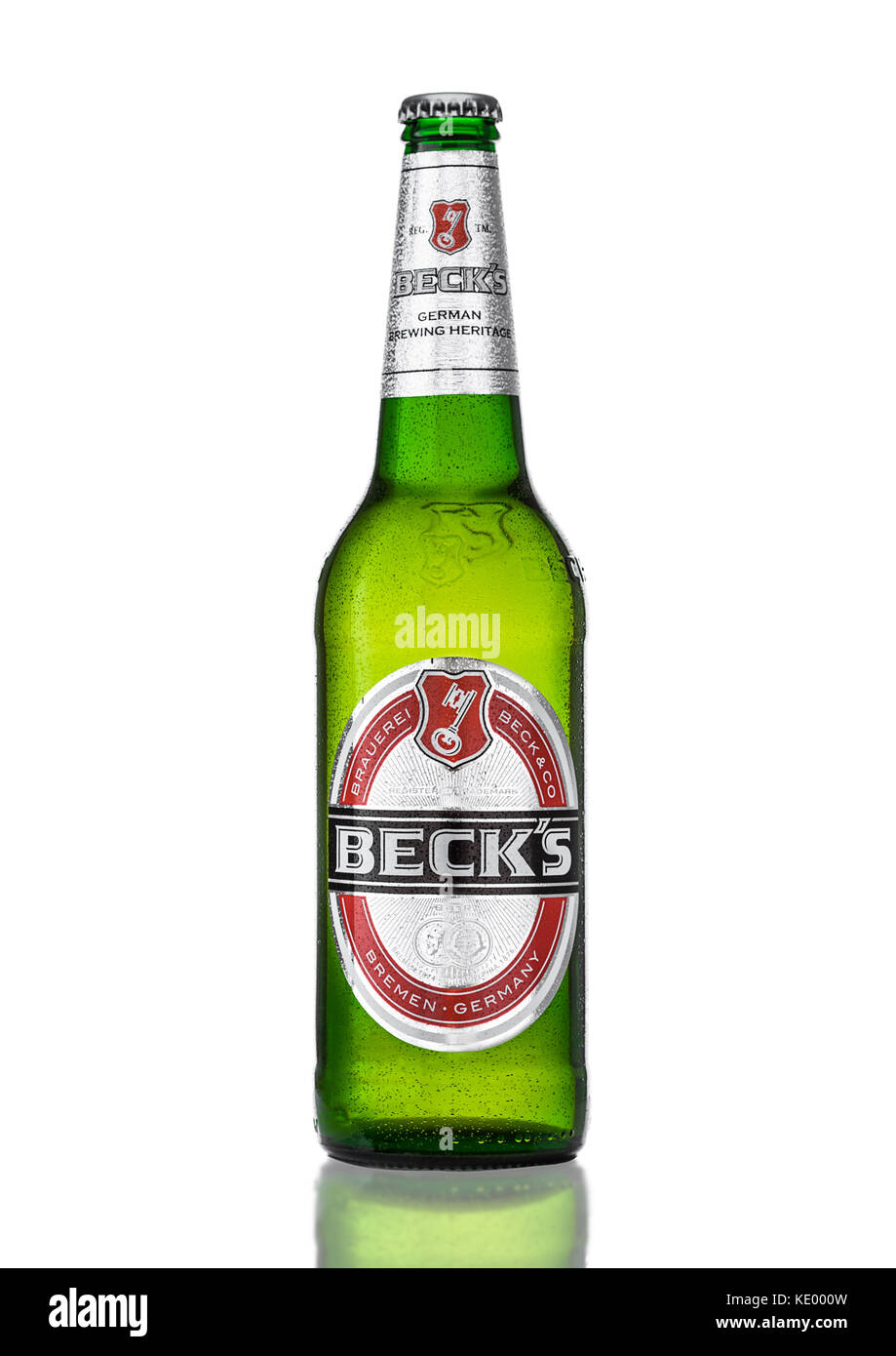 Becks beer label hi-res stock photography and images - Alamy