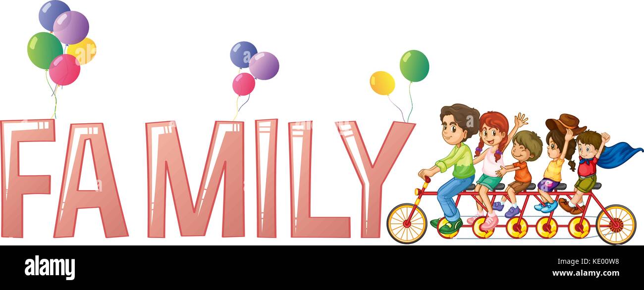 Word Family Clip Art