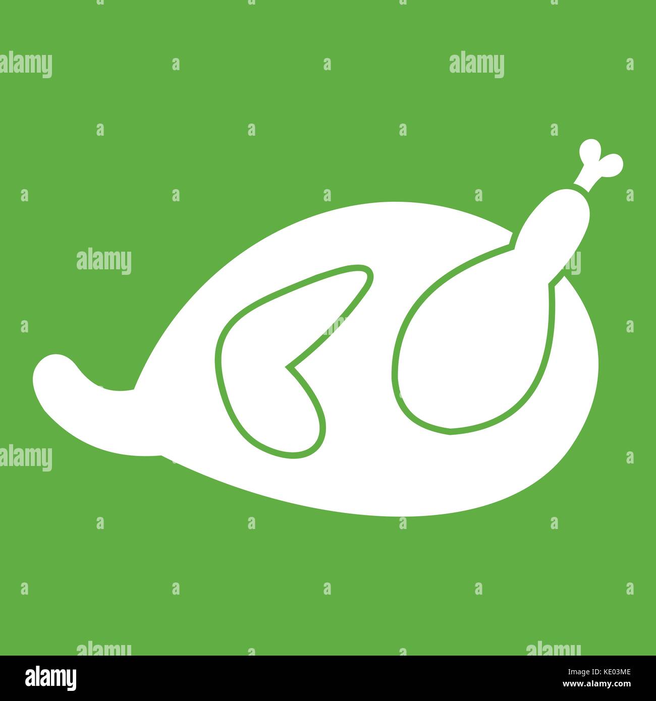 Gammon icon green Stock Vector Image & Art Alamy