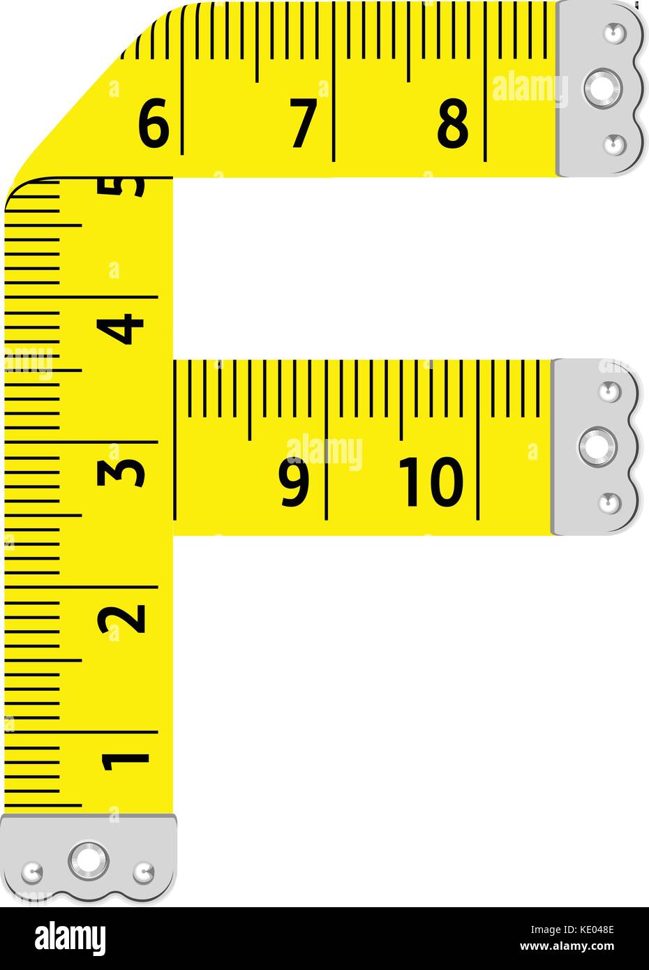 Letter f ruler icon, cartoon style Stock Vector Image & Art - Alamy