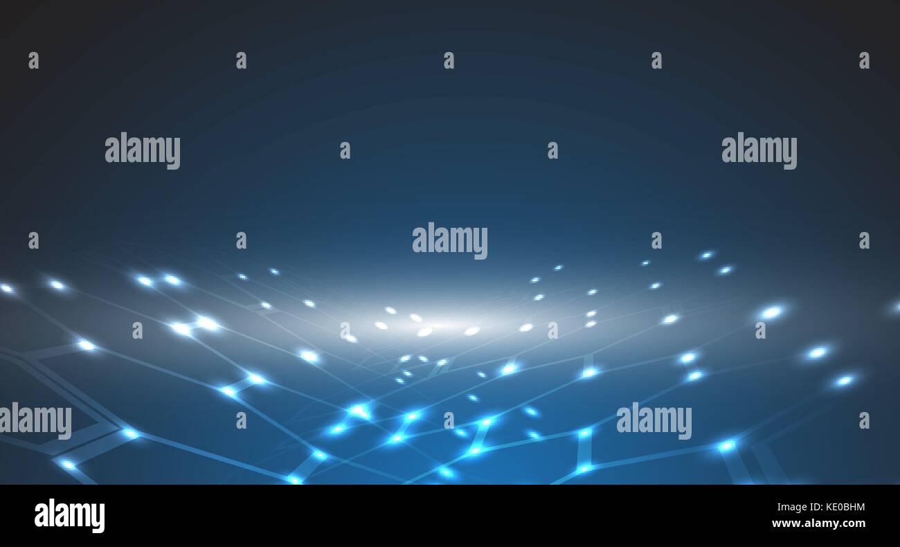 Digital technology world. Business virtual concept Stock Vector Image ...