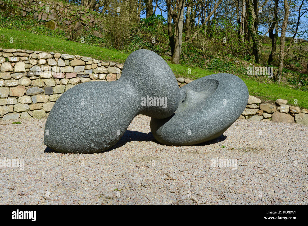 Tremenheere Sculpture Gardens Cornwall UK Stock Photo Alamy