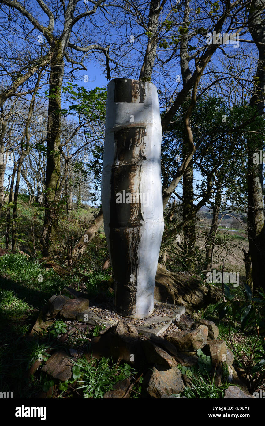 Tremenheere Sculpture Gardens Cornwall UK Stock Photo Alamy