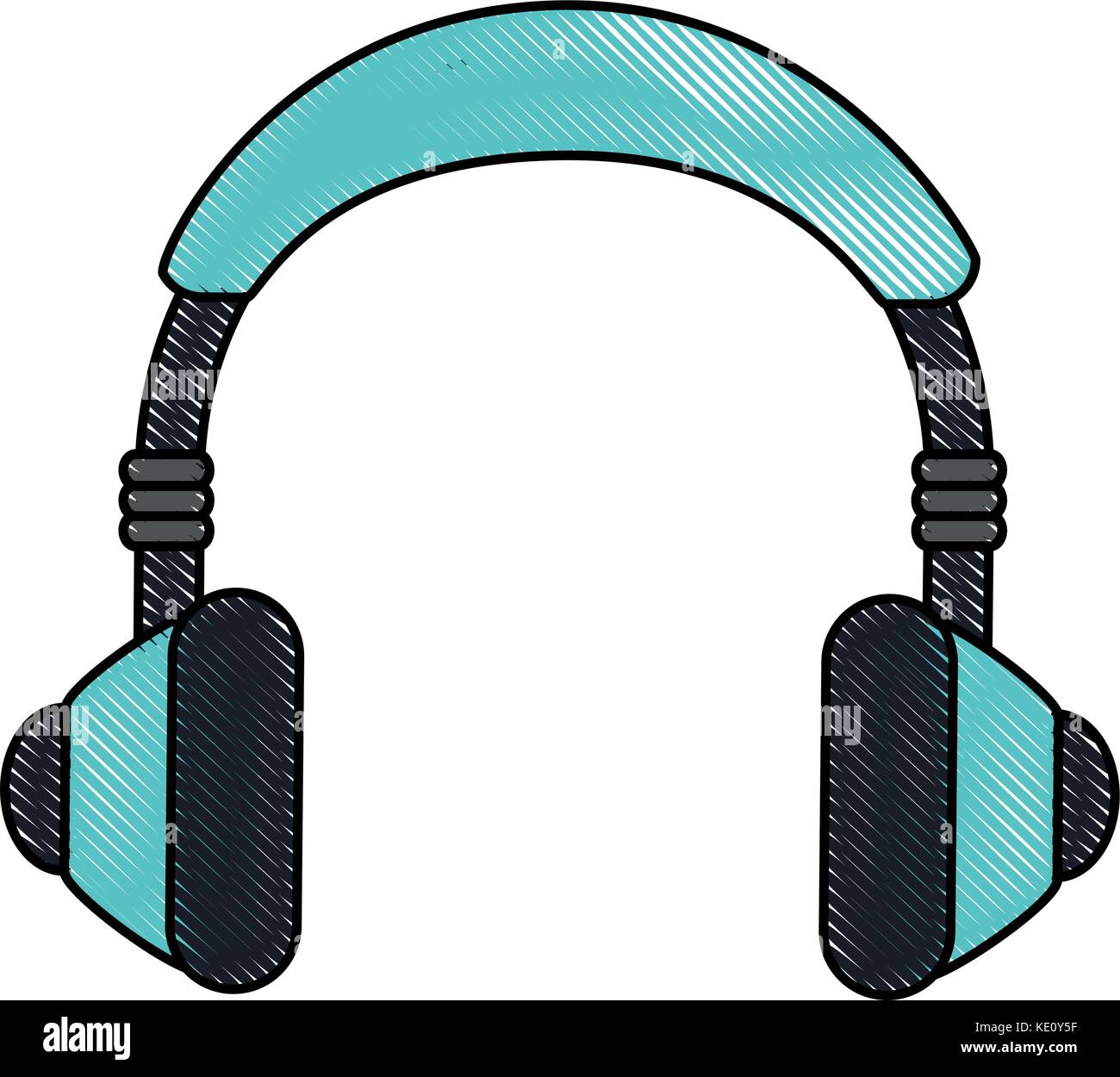 Music headphones device Stock Vector Image & Art - Alamy