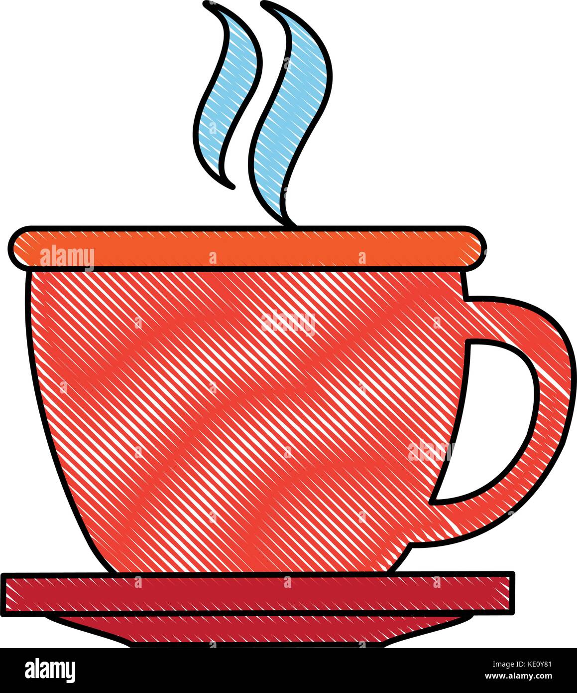 Hot coffee cup Stock Vector Image & Art - Alamy