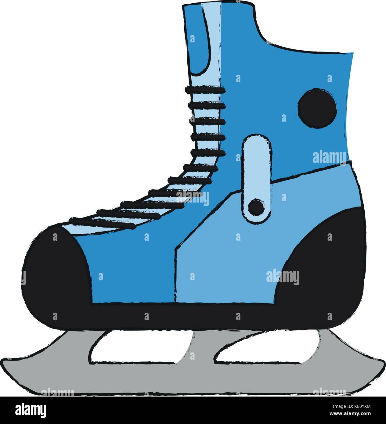 Ice skates equipment Stock Vector Image & Art Alamy