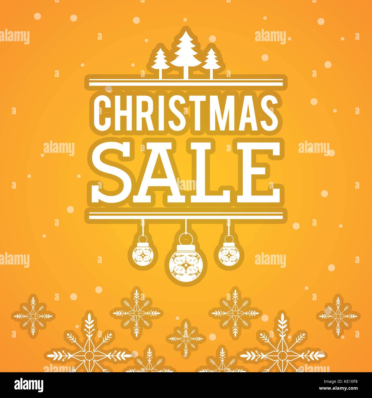 Christmas sale flyer Stock Vector Image & Art Alamy