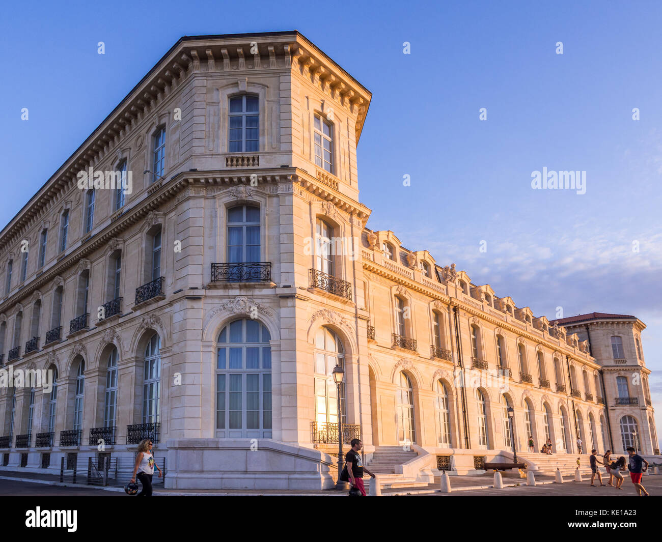 MARSEILLE, FRANCE - AUGUST 07, 2017: Palais du Pharo in Marseille, France. Stock Photo