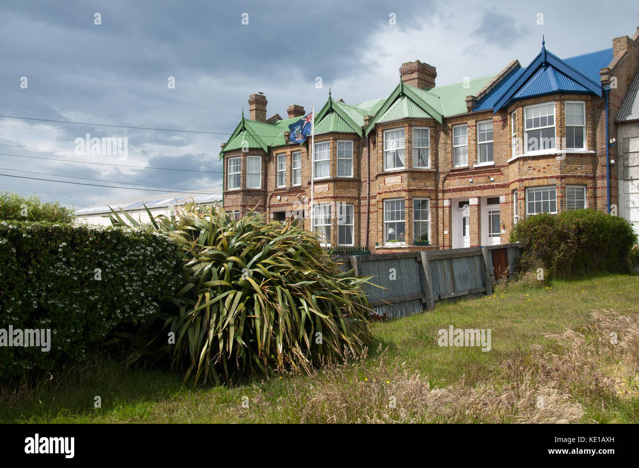 Stanley Falkland Islands Houses High Resolution Stock Photography and