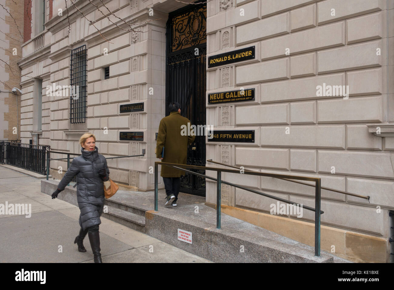 Neue Galerie museum in Manhattan NYC Stock Photo - Alamy