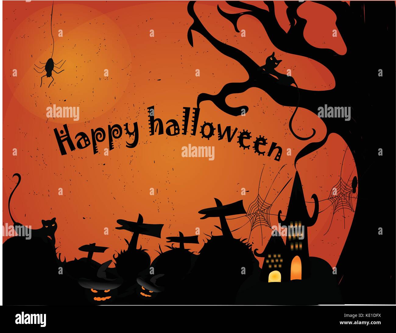 Halloween wallpapers red brick wall pumpkin trees and awesome