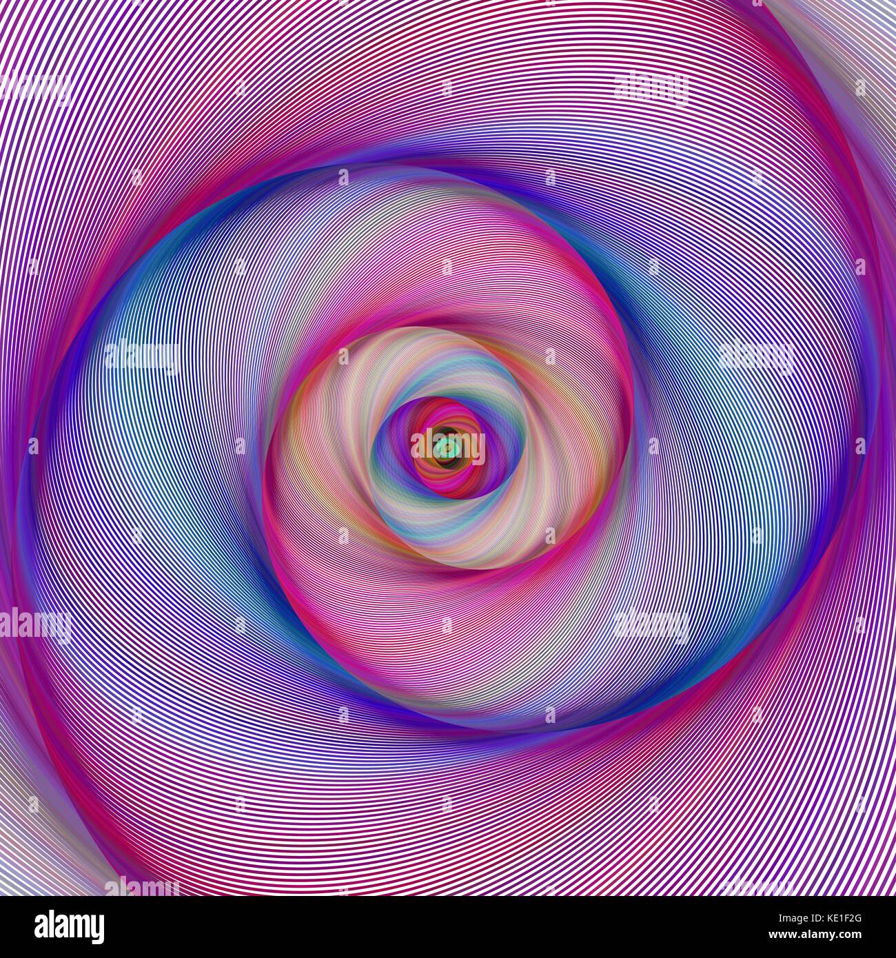 Colorful abstract spiral fractal background design Stock Vector Image ...
