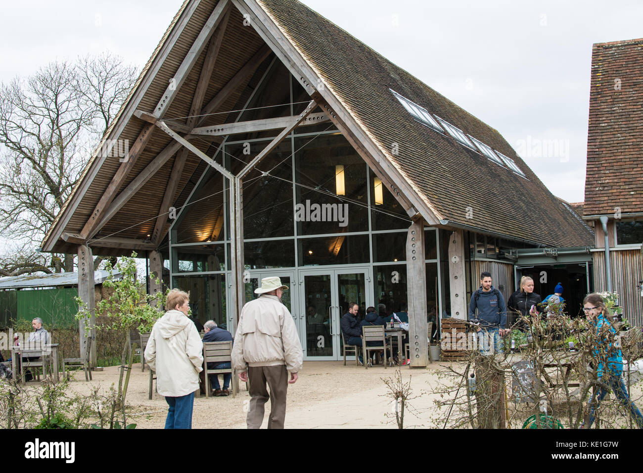 Tea room Stow landscape gardens Stock Photo Alamy