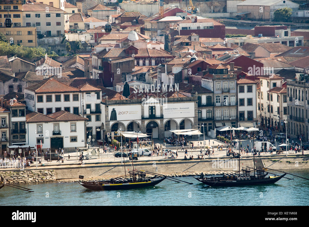 Riverfront, Porto, Porttugal Stock Photo