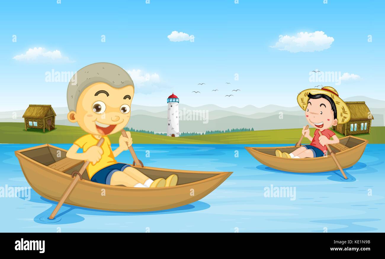 Lake Boat Images For Kids Printables