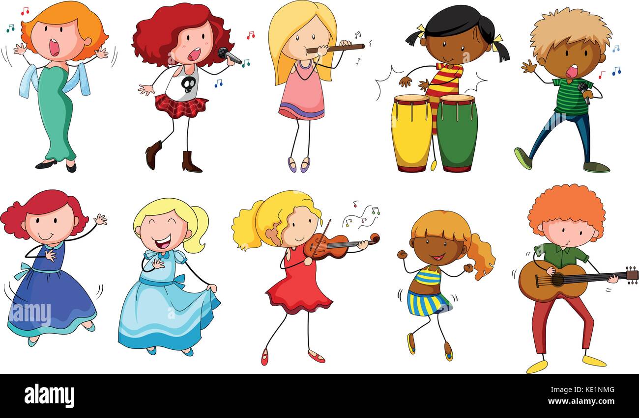 Actor singer dancer Stock Vector Images - Alamy