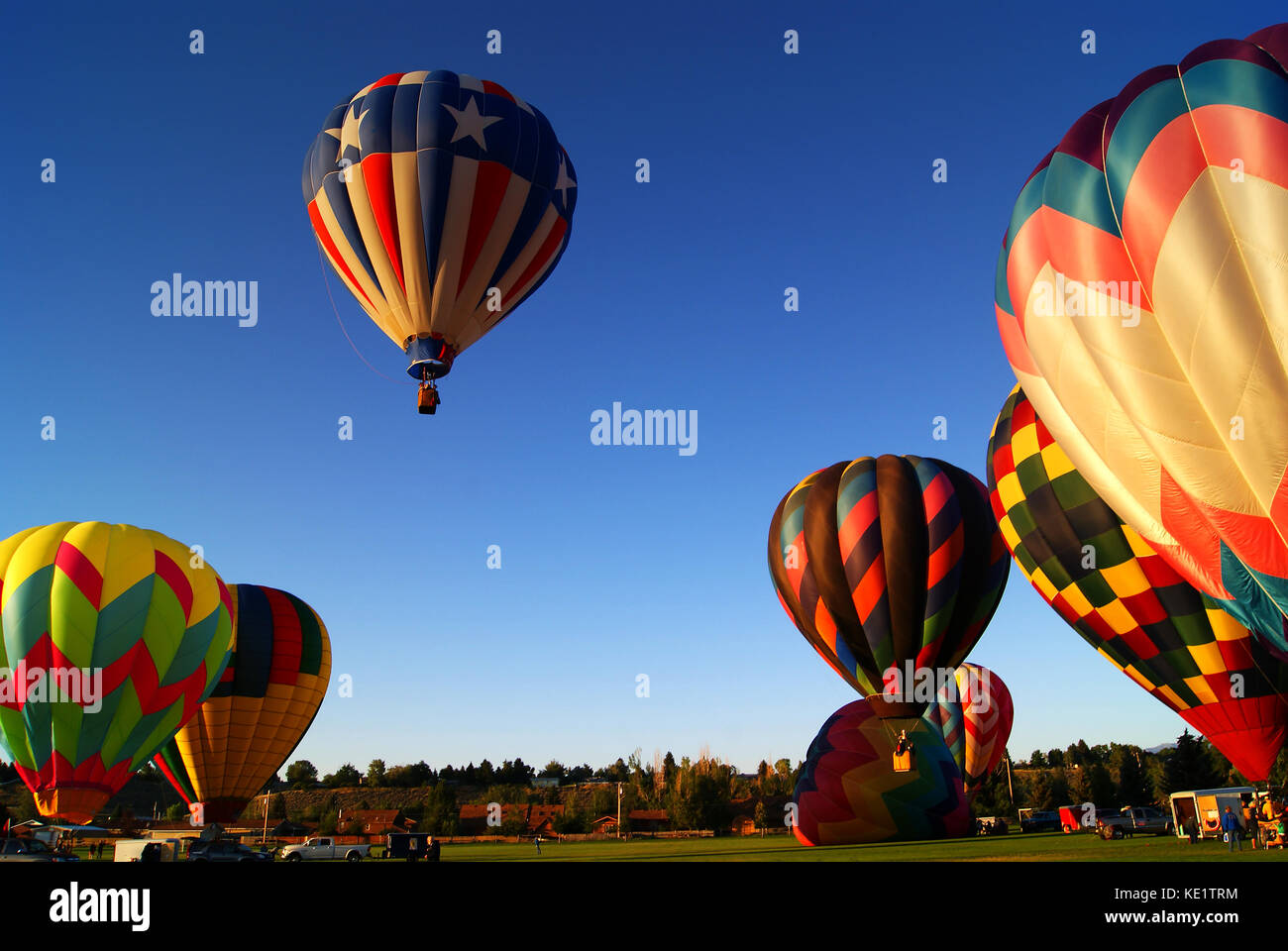hot air balloon lift