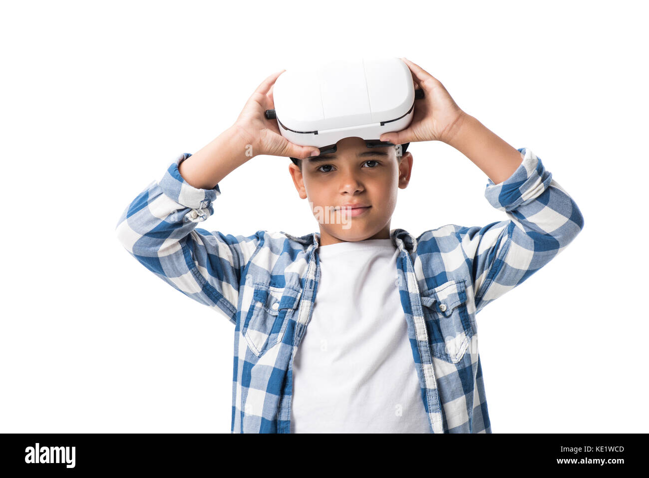 African american boy wearing hi-res stock photography and images - Alamy