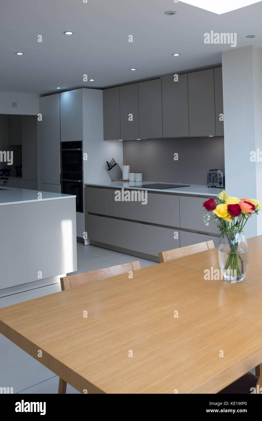 Contemporary kitchen interior Siematic Stock Photo