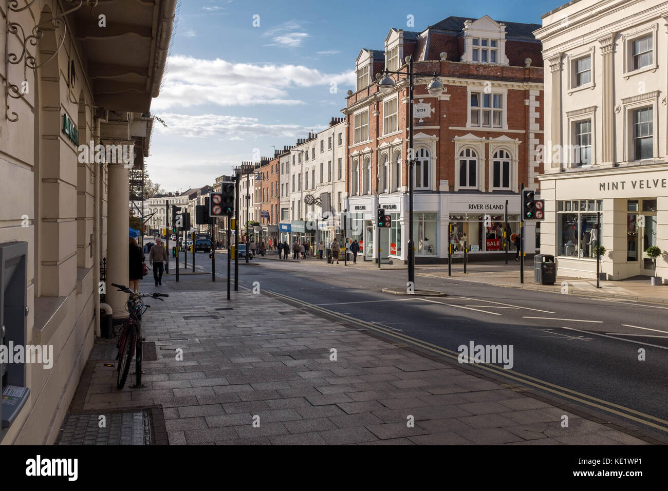 The Parade, Leamington Spa, Warwickshire Stock Photo Alamy