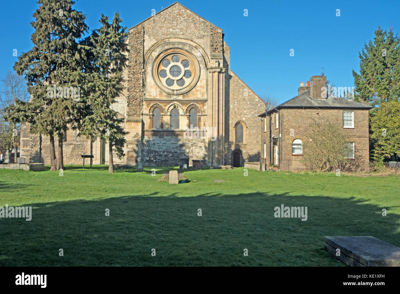 Waltham Abbey, Abbey Church of Holy Cross and St Lawrence, Essex Stock