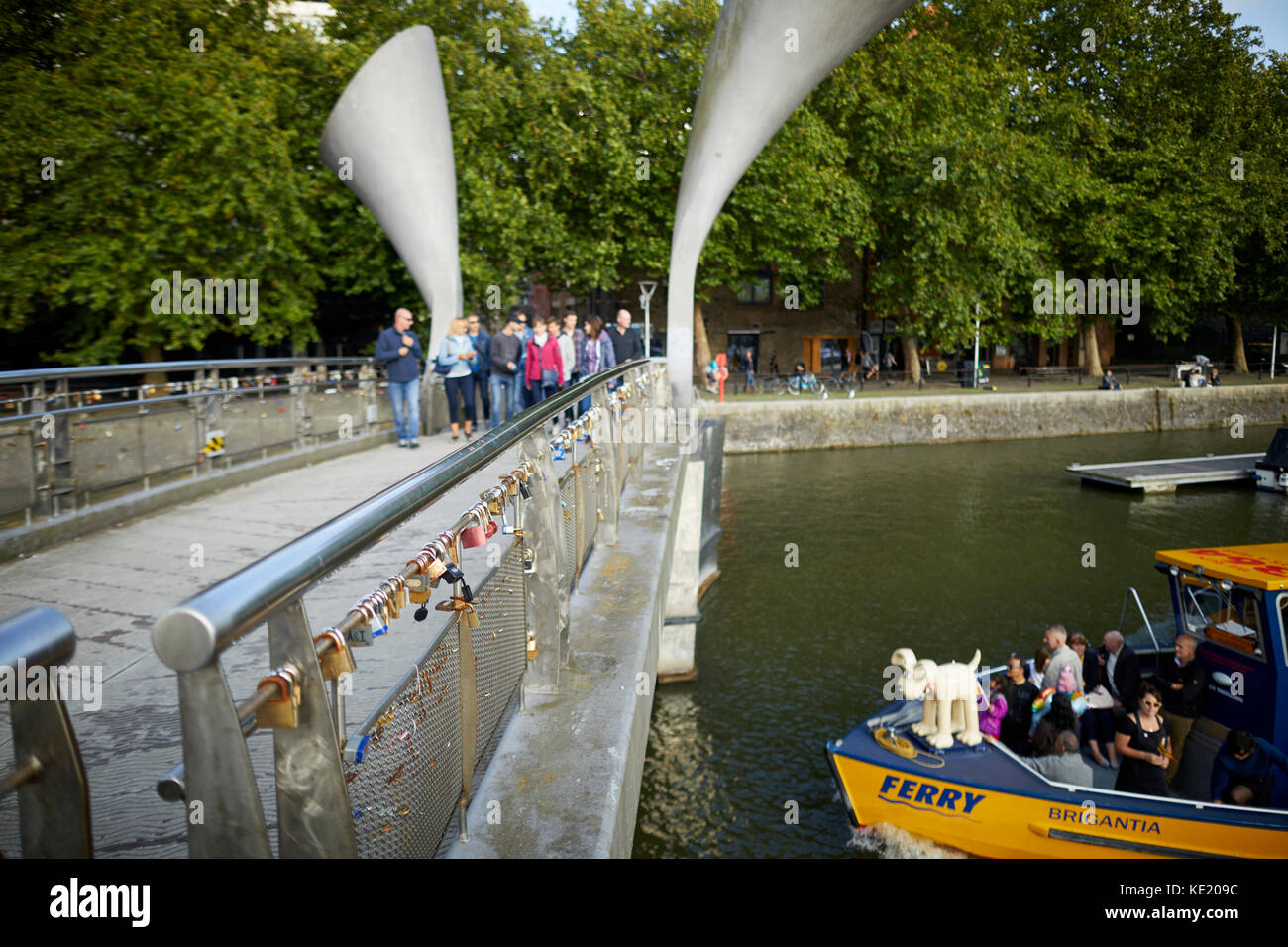 Pero's Bridge Bristol city centre Stock Photo