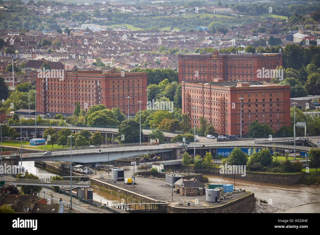 a bond tobacco warehouse A Bond Tobacco Warehouse Bristol city centre Stock Photo
