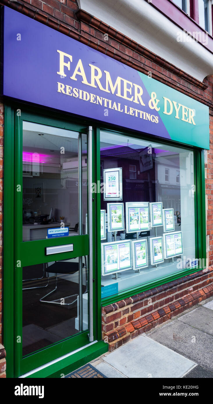 Farmer And Dyer Estate Agents, Caversham, Reading, Berkshire, England