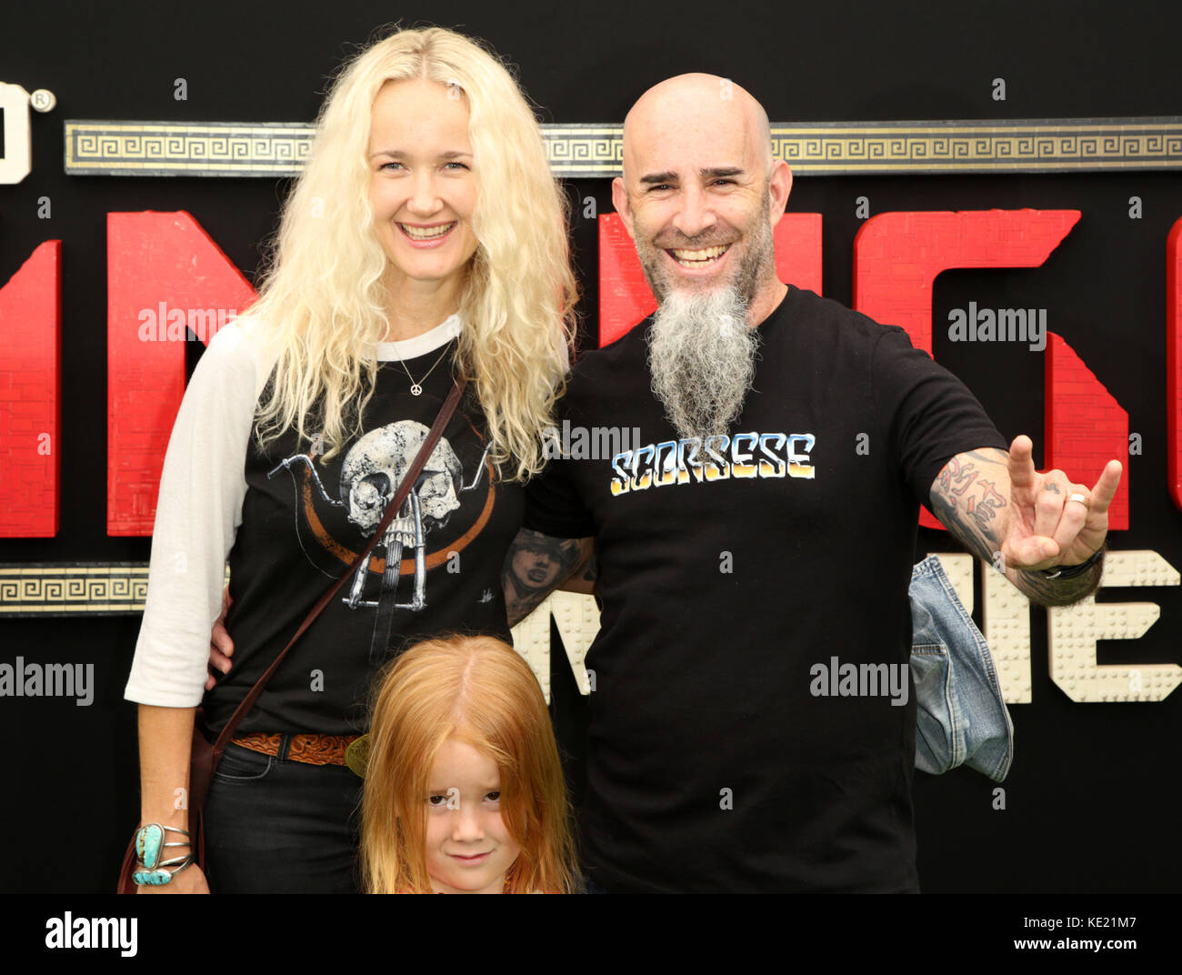 'The LEGO Ninjago Movie' - Premiere Featuring: Scott Ian, Pearl Aday ...