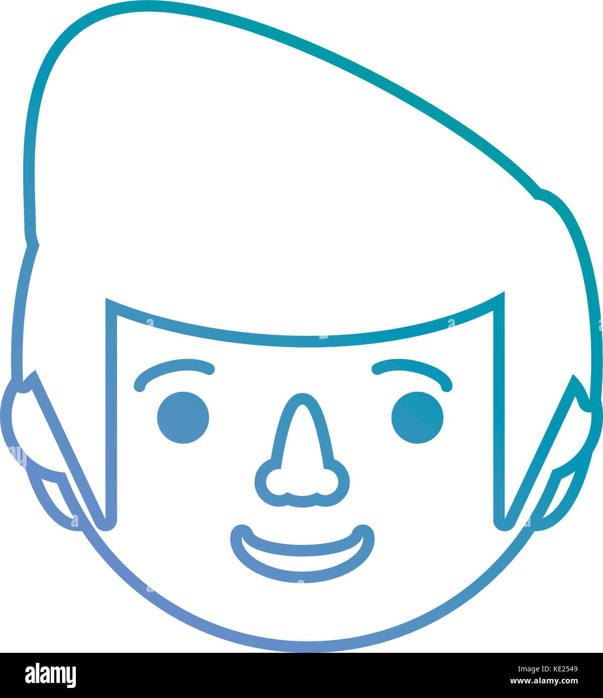 man face vector illustration Stock Vector Image & Art - Alamy
