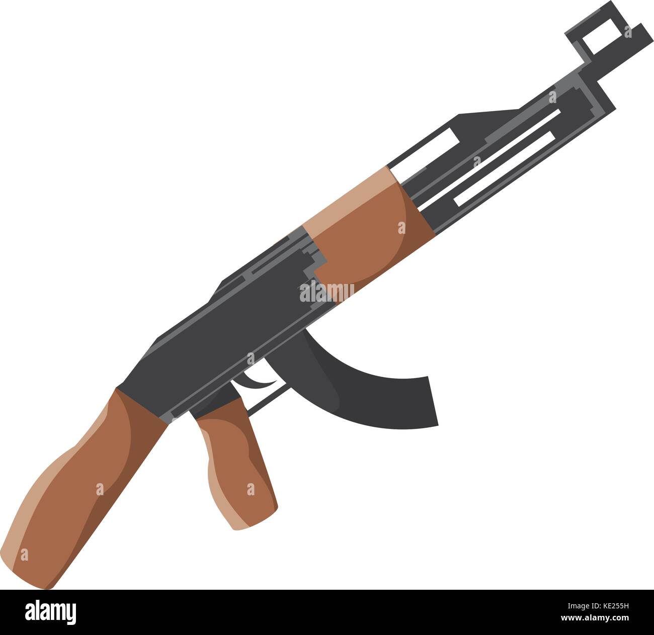 Old gun aim icon Stock Vector Images - Alamy