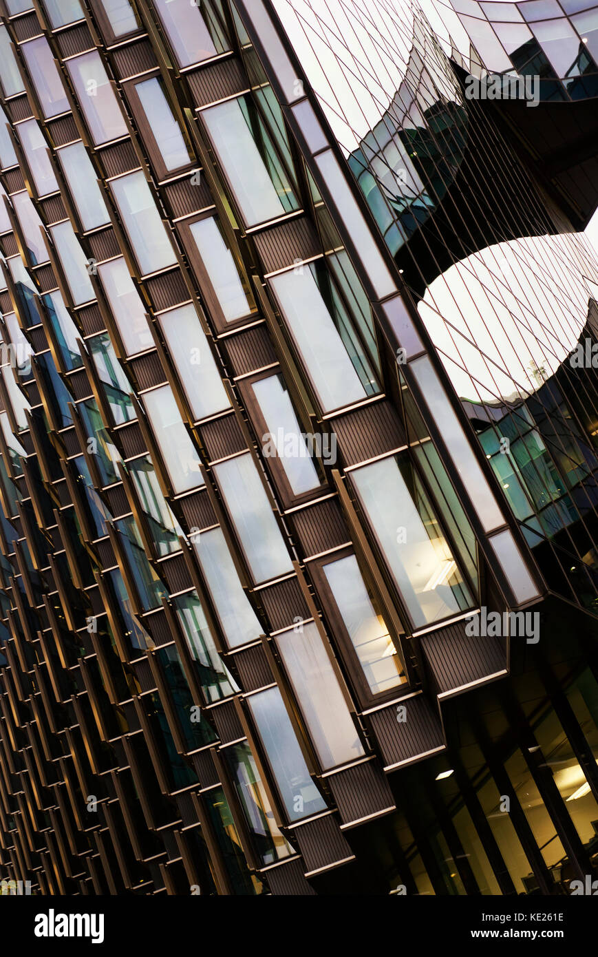 modern architecture in london england Stock Photo