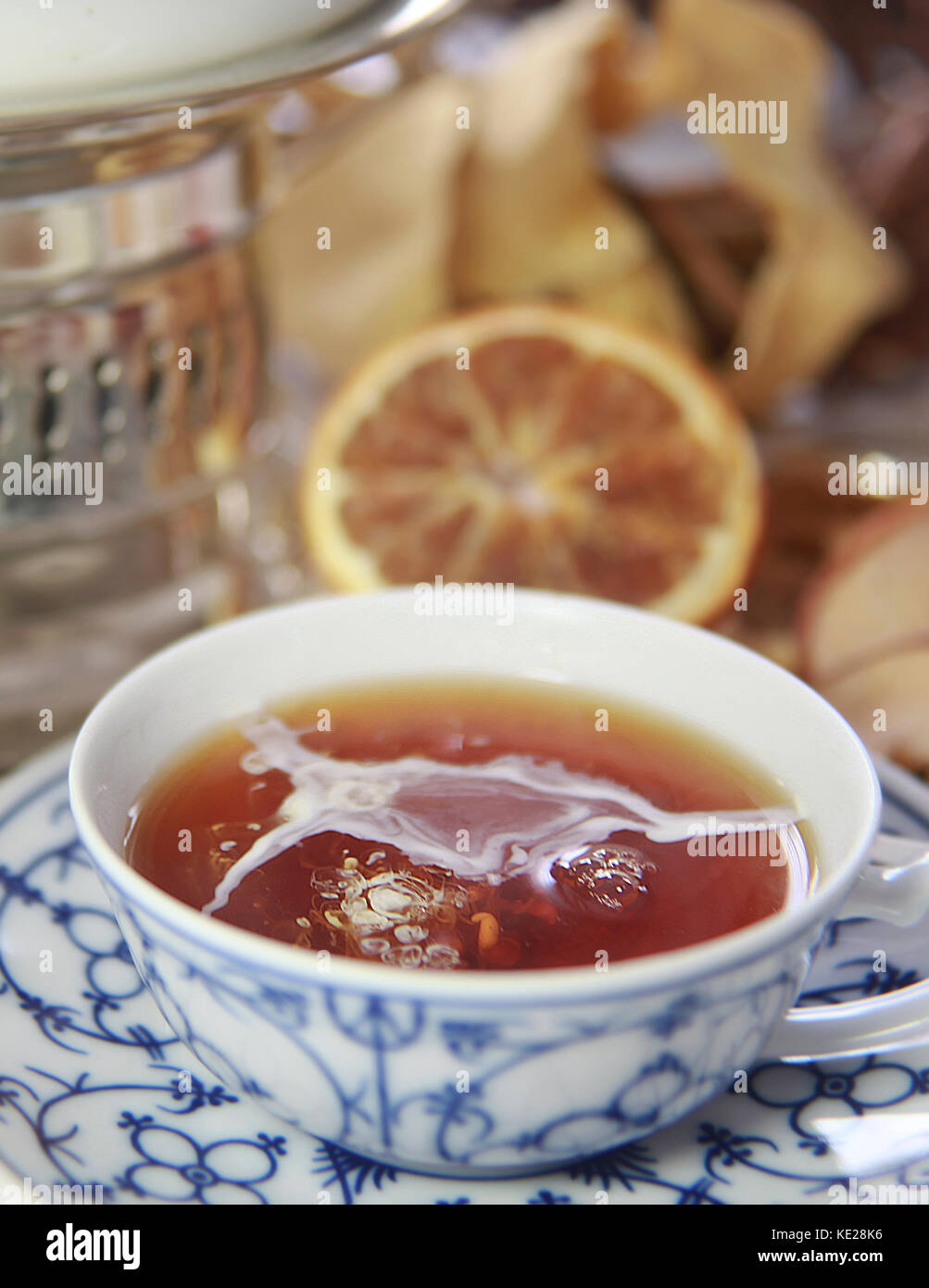winter tea Stock Photo