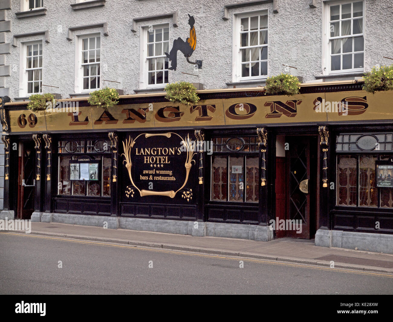 Langton's Hotel in Kilkenny, Ireland Stock Photo Alamy