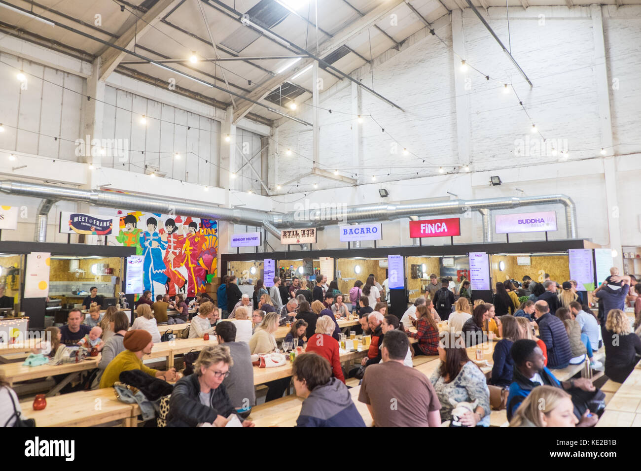 Baltic Market,food,stalls,space,nr,Cains Brewery,Baltic Triangle,trendy