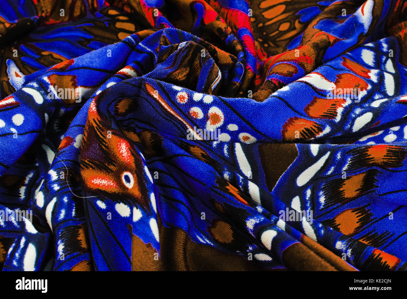 Fabric, cloth design background backdrop. Fashion fabrics as background