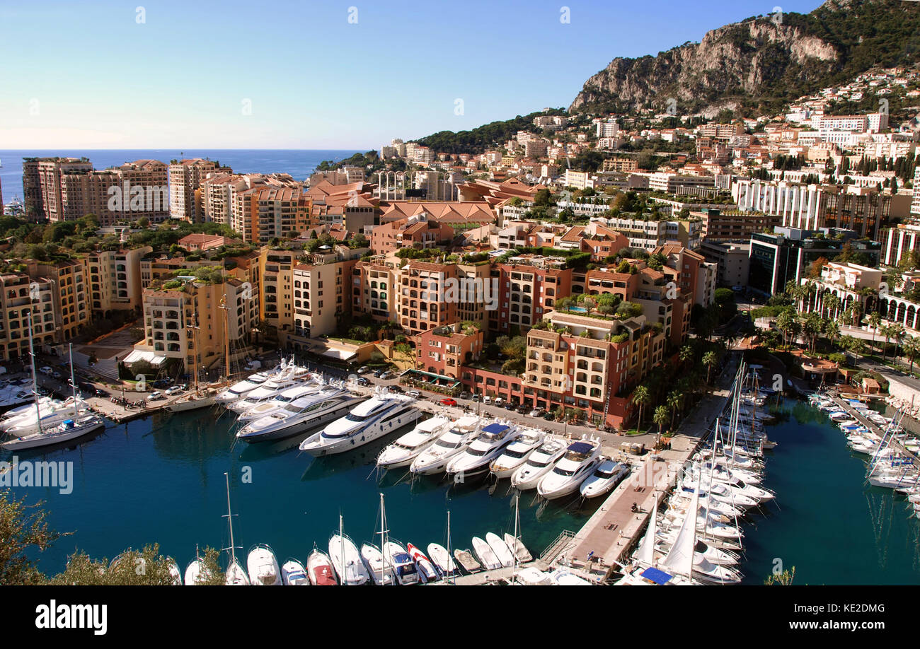 Monaco and Monte Carlo Stock Photo Alamy
