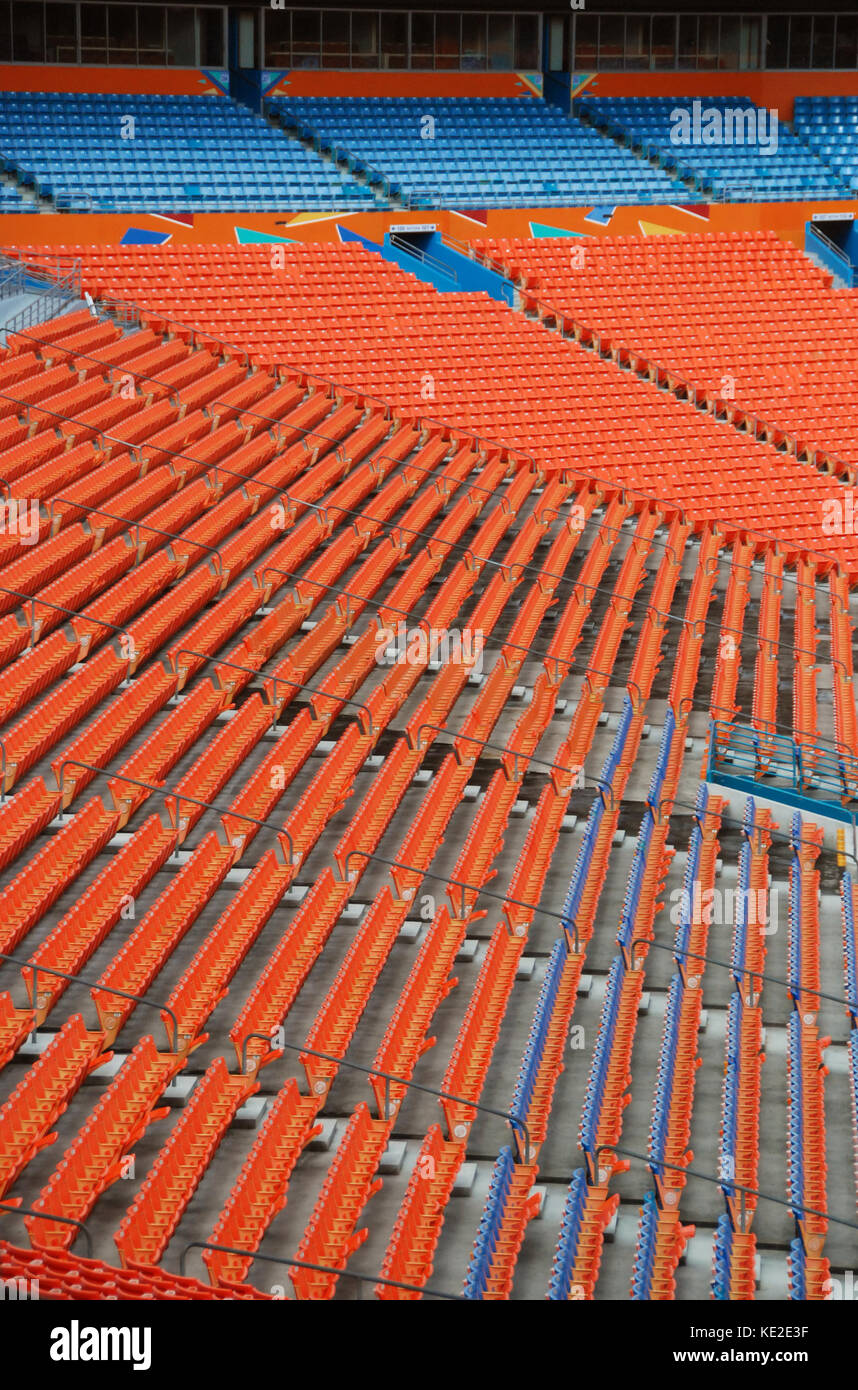 Flossmoor Reclining Stadium Seat Arlmont & Co. Color: Orange