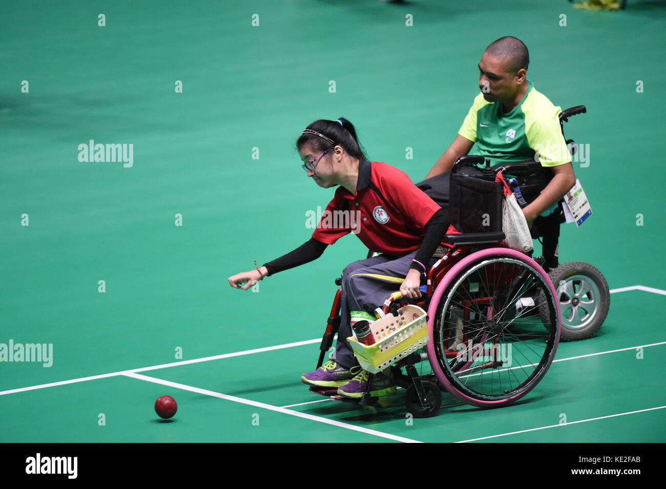 Paralympic boccia hi res stock photography and images Alamy