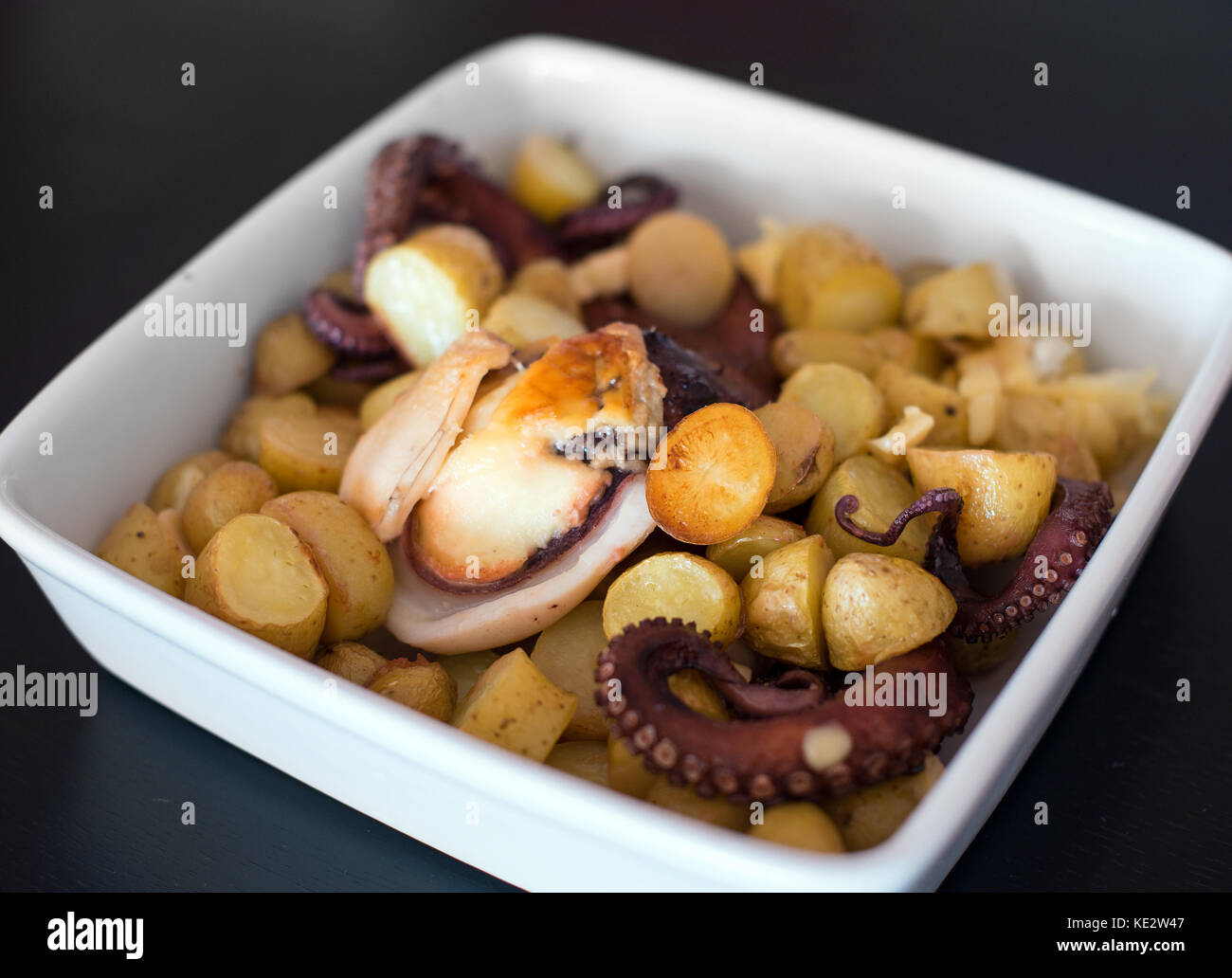 Typical portuguese octopus dish hi-res stock photography and images - Alamy