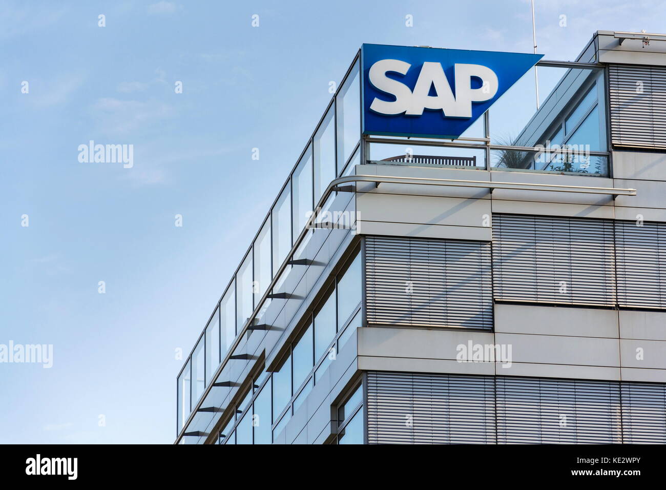PRAGUE, CZECH REPUBLIC OCTOBER 14 SAP multinational software