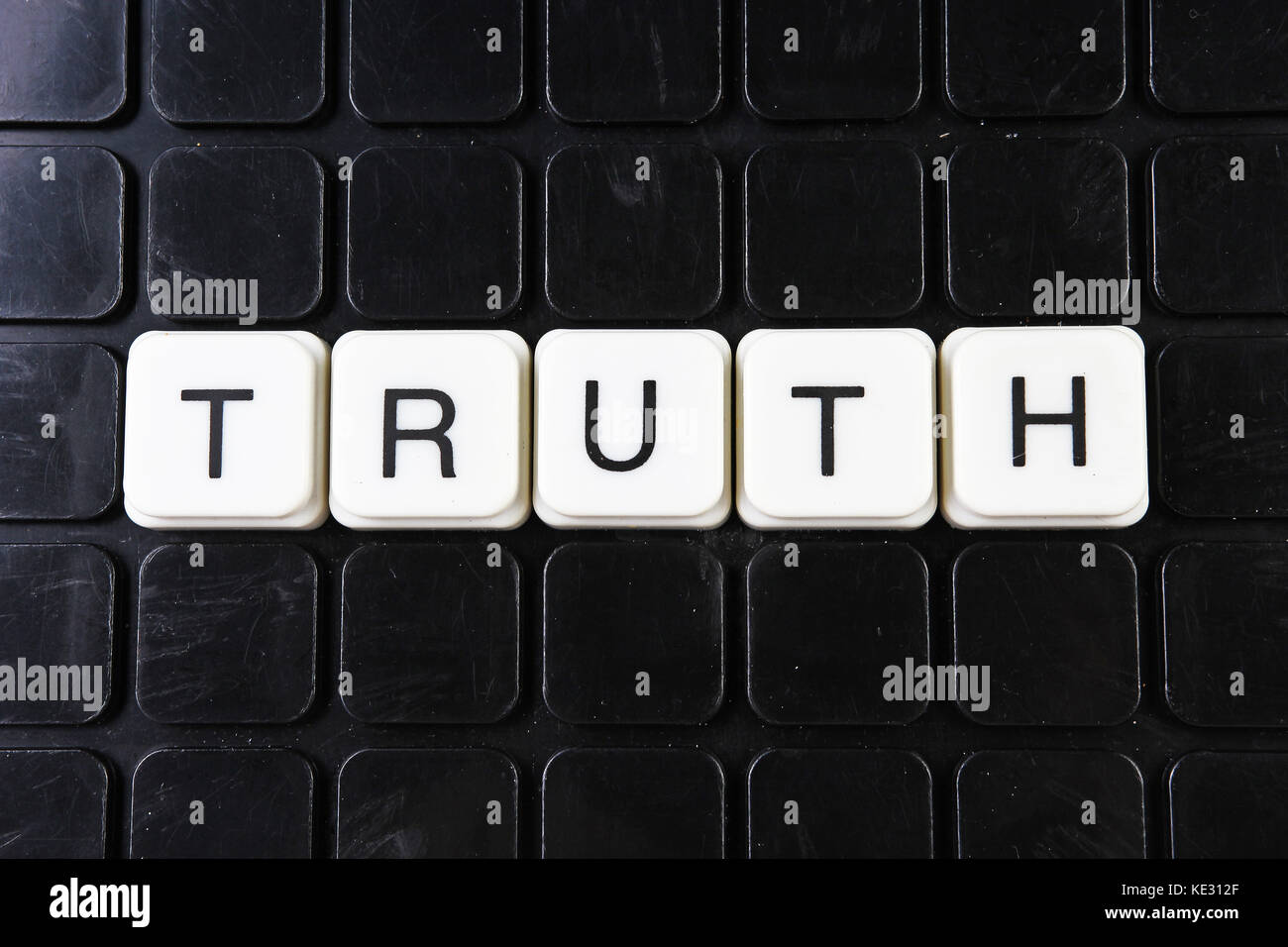 Truth text word photo illustration Stock Photo Alamy
