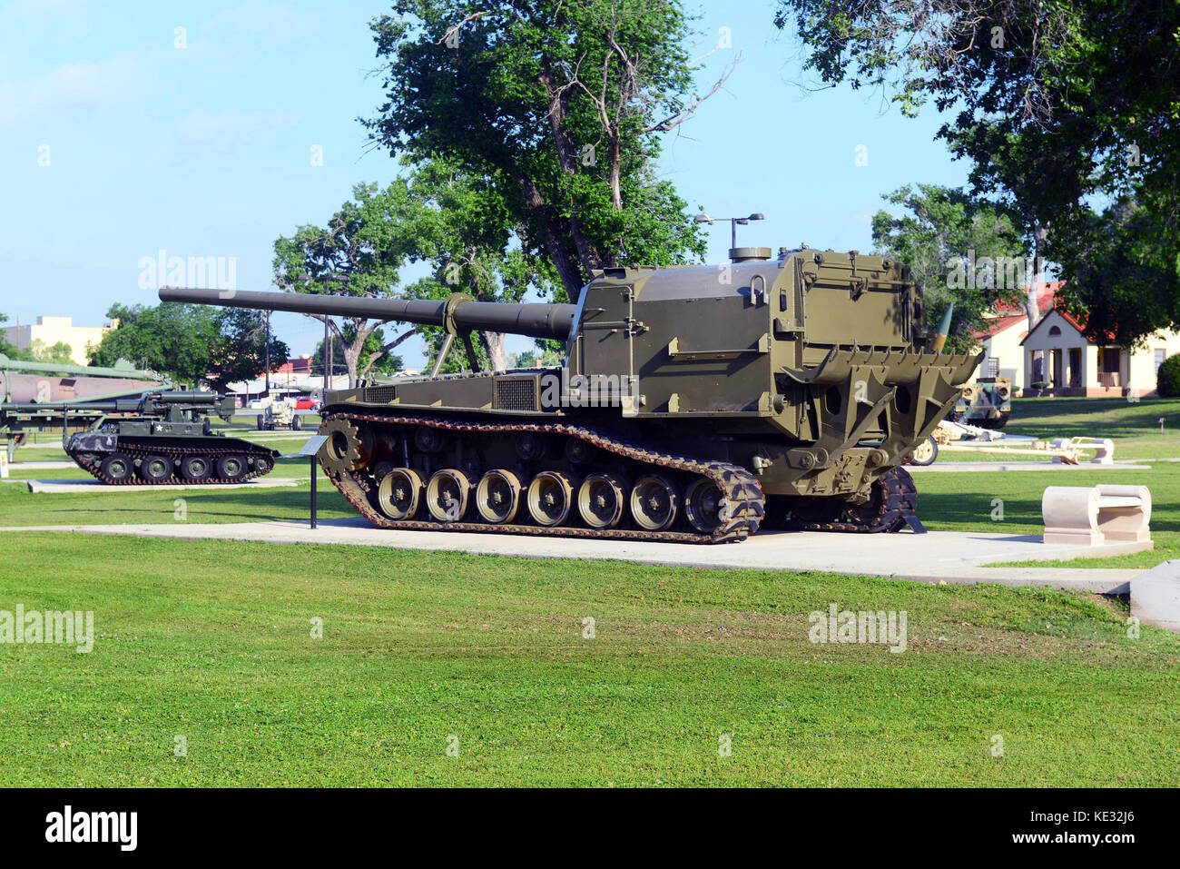 Fort Sill, Oklahoma May 2016 US Army Field Artillery Museum Stock