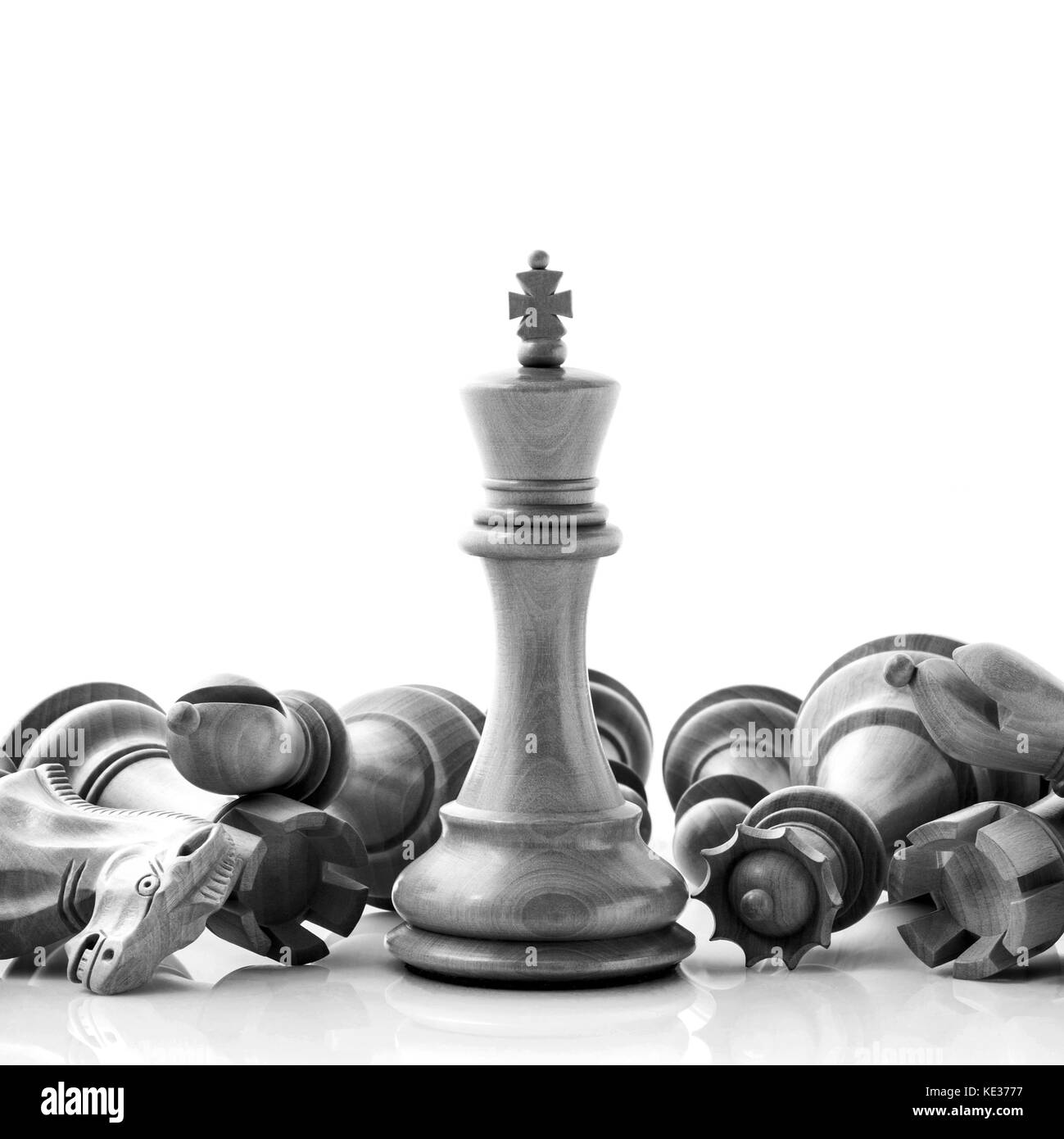 Chess Board Set Up To Begin a Game Stock Photo - Image of shot, isolated:  26809792