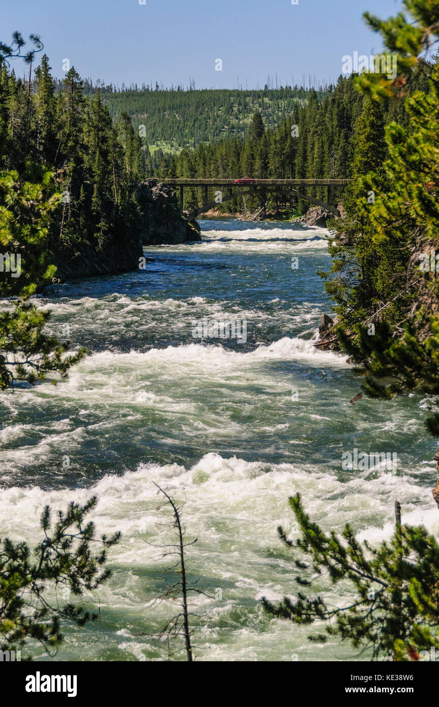 The Yellowstone River Stock Photo Alamy