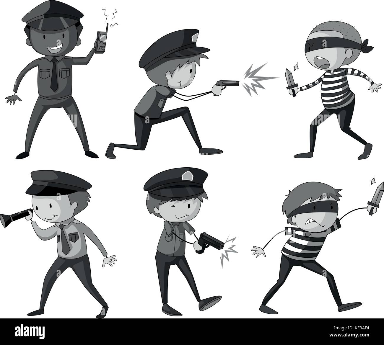 Thieves cartoon hires stock photography and images Alamy