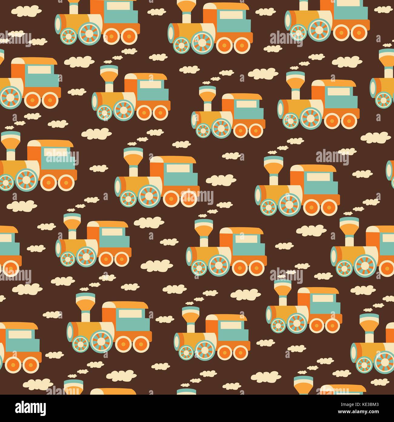 Beautiful train Stock Vector Images - Alamy