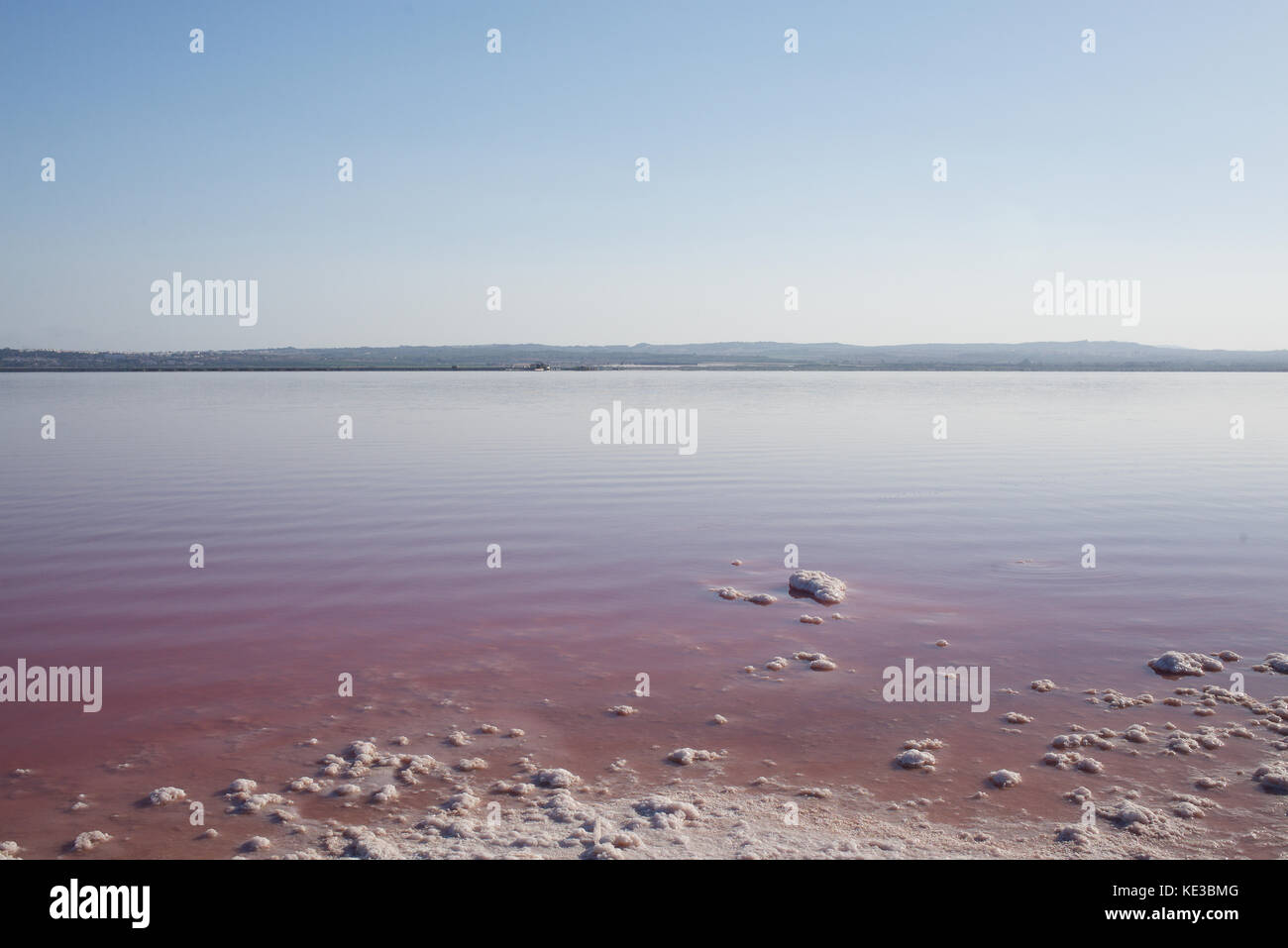 The Salt Lake at Torrevieja, Alicante, Spain Stock Photo Alamy